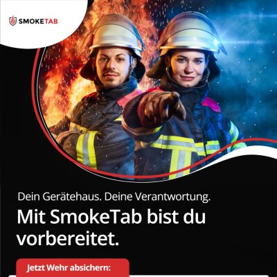 Brandfrüherkennung mit SmokeTab - SmokeTab Brandfrüherkennung für Feuerwehrfahrzeuge