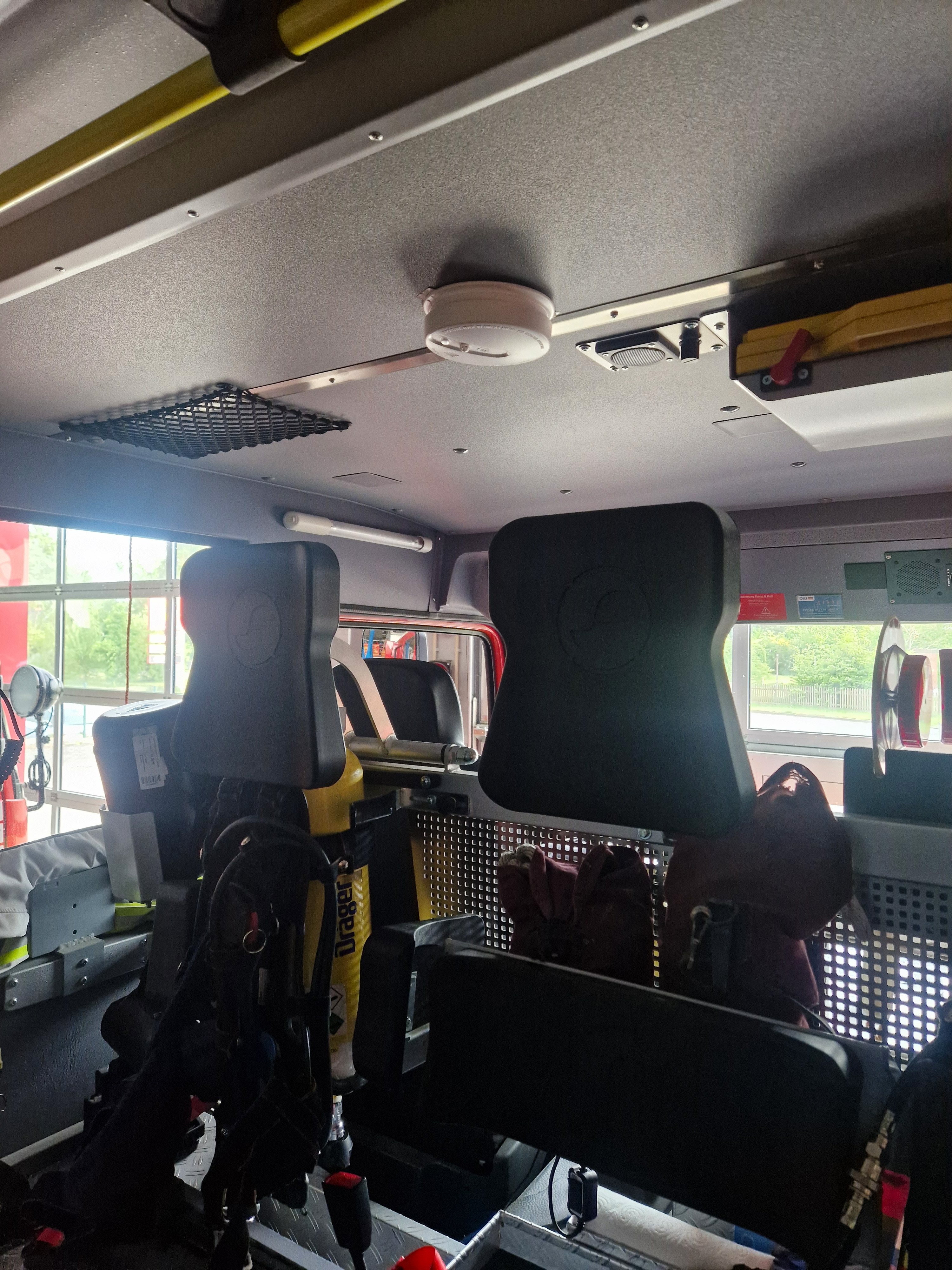Pressemitteilung SmokeTab - Rauchmelder im Feuerwehr Fahrzeug
